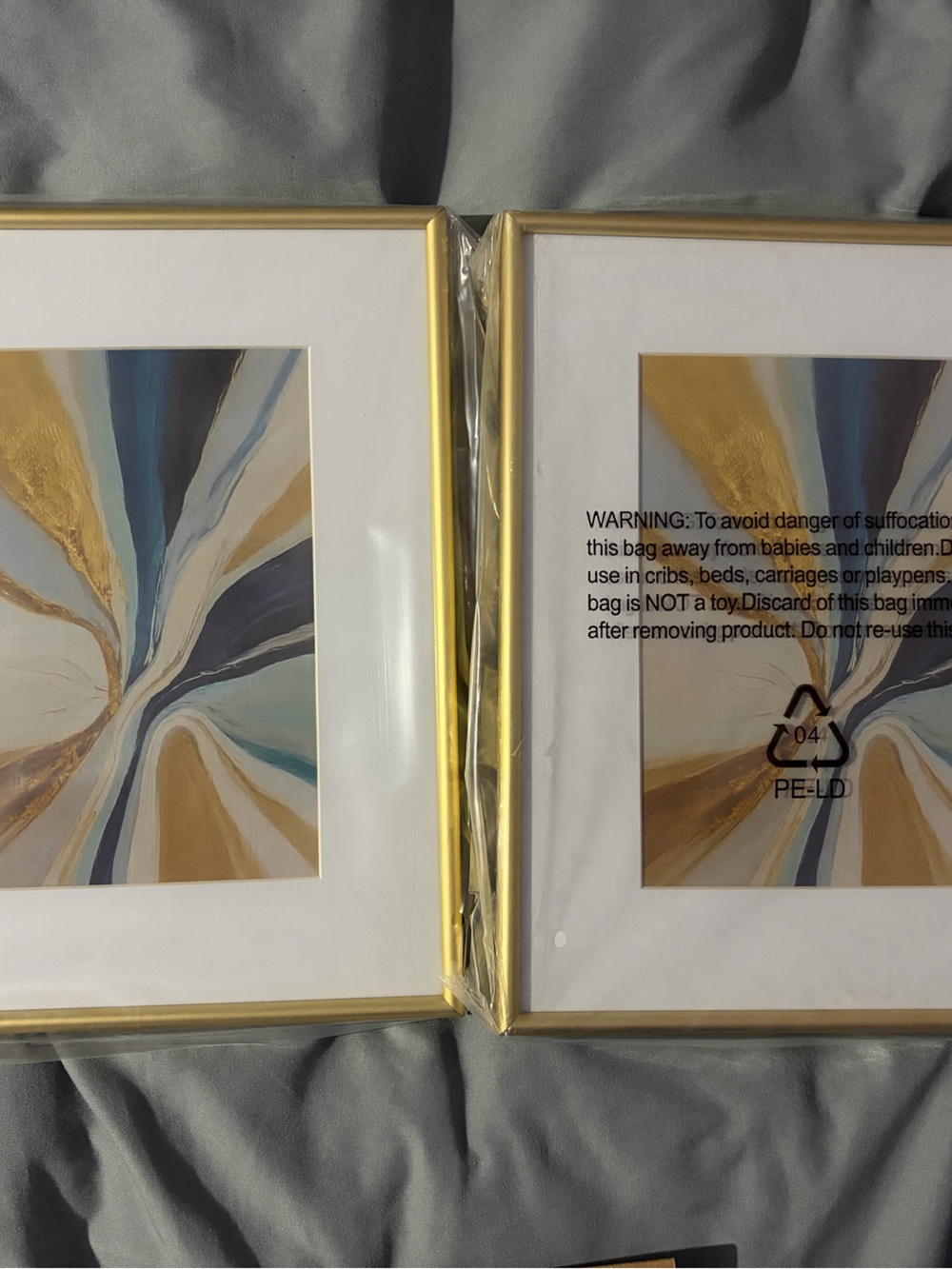 Gold frames